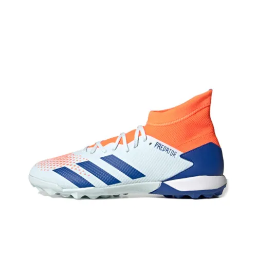 Adidas Predator 20,3 TF Шипы Противоскользящие Устойчивые к износу Футбольные бутсы Мужские Белый Синий и Оранжевый