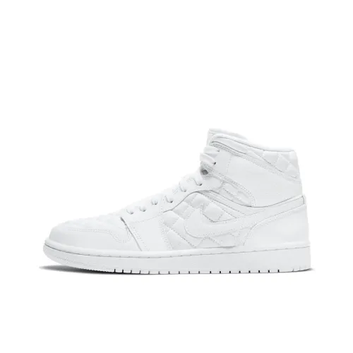 Jordan Air Jordan 1 Винтажные баскетбольные кроссовки MID Топ Женские