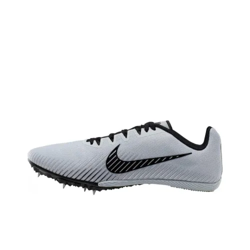 Nike Zoom Rival M 9 SG Мягкая трава Амортизаторы Slip-resistant Abrasion-resistant Футбольные бутсы Мужской Черный Белый