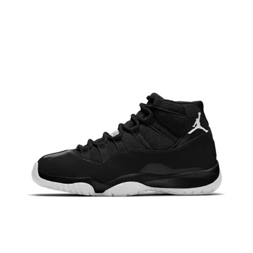 Jordan Air Jordan 11 SE Амортизаторы Slip-resistant MID Топ Винтажные баскетбольные кроссовки Женские Черный Белый