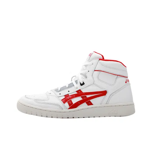 Asics All Court ALPHA L High Top Винтажные баскетбольные кроссовки Унисекс Белый Красный