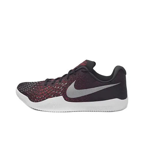 Nike Mamba Instinct EP Anti-slip Lightweight Low-top Винтажные баскетбольные кроссовки Мужские Красный Черный