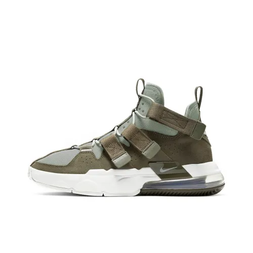 Nike Air Edge 270 Non Bottom Legging Легкий MID Топ Винтажные баскетбольные кроссовки Унисекс Армейский зеленый