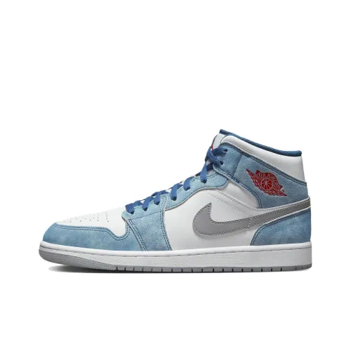 JORDAN Air Jordan 1 Винтажные баскетбольные кроссовки MID Топ Унисекс