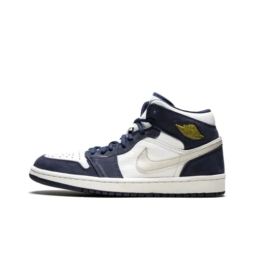 JORDAN Air Jordan 1 Винтажные баскетбольные кроссовки High Top Унисекс