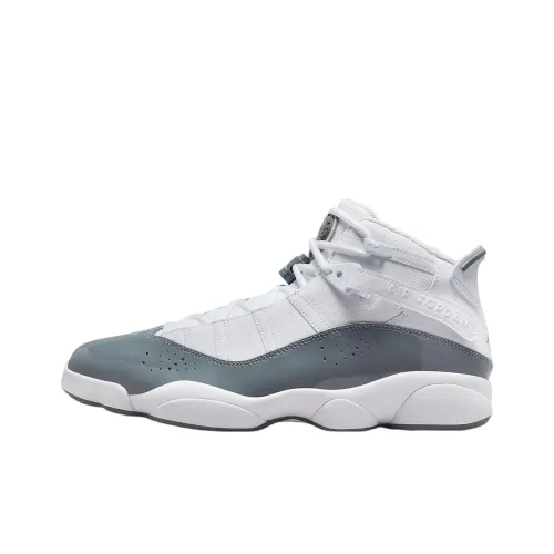 Jordan Air Jordan 6 Кольца 'Cool Grey' Амортизация Противоскользящий Устойчивый к истиранию Высокий Топ