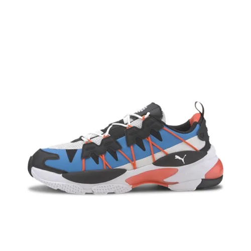 PUMA LQDCELL Omega Полосатый Kit Низкий Топ Тренировочные Кроссовки Унисекс Синий Красный