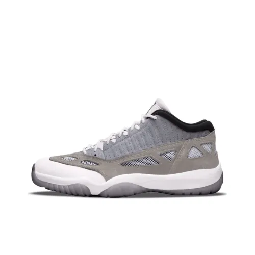 Jordan Air Jordan 11 Low IE 'Серый' Противоскользящий Устойчивый к истиранию Легкий Низкий Топ