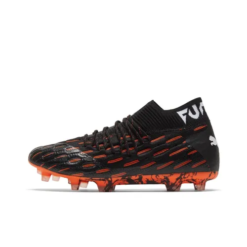 PUMA Future AG Искусственная трава FG Твердый грунт Футбольные бутсы Мужской Ярко-оранжевый