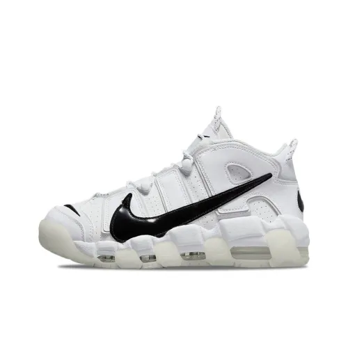 Nike Air More Uptempo '96 'copy paste' MID Топ Винтажные баскетбольные кроссовки Унисекс Белый черный