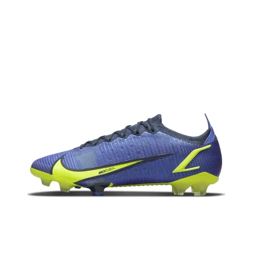 Nike Mercurial Vapor 14 FG Твердое покрытие для искусственного газона Футбольные бутсы Унисекс Синий