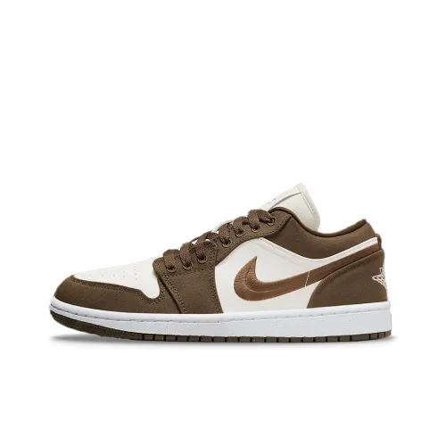 Jordan Air Jordan 1 Винтажные баскетбольные кроссовки Low Топ Женские