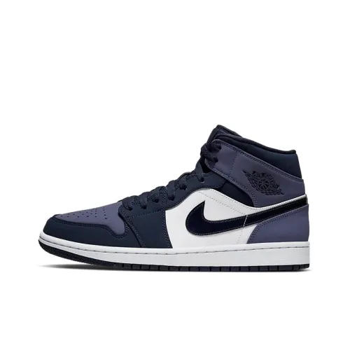 Jordan Air Jordan 1 Винтажные баскетбольные кроссовки MID Топ Унисекс