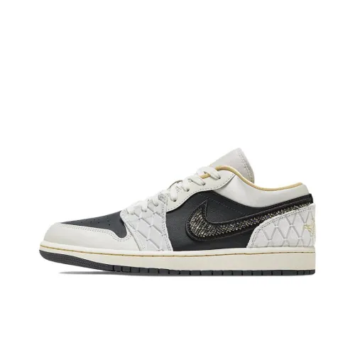Jordan Air Jordan 1 Винтажные баскетбольные кроссовки Low Топ Мужской