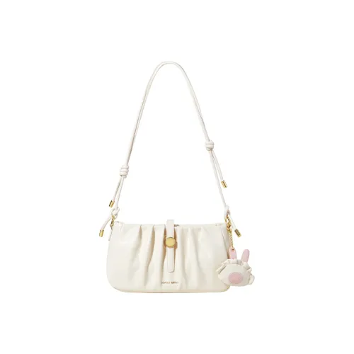 MIFFY ПУ (полиуретан) Сумка через плечо Женская Экрю