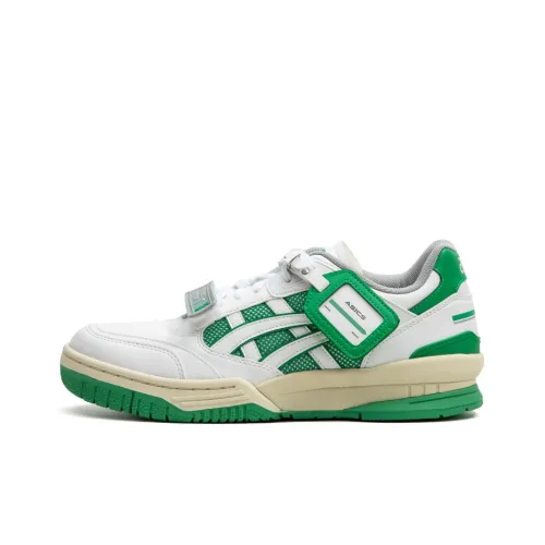 Asics Гель Spotlyte Low V2 Low Топ Винтажные Баскетбольные Кроссовки Унисекс Белый Зеленый