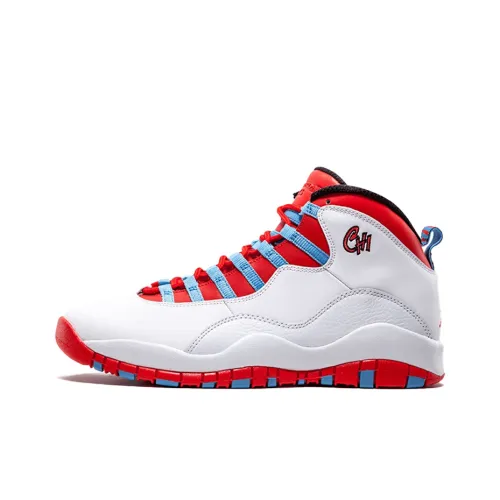 Jordan Air Jordan 10 Винтажные баскетбольные кроссовки MID Топ Мужской