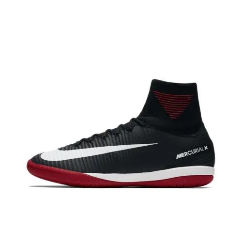 Nike IC IN Амортизаторы Shock Absorbers Противоскользящие Устойчивые к истиранию Футбольные бутсы Мужские Черные Красные