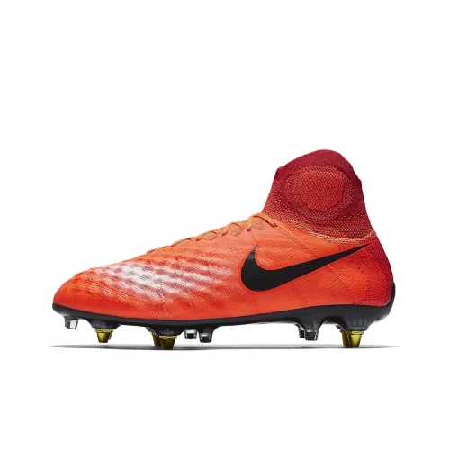 nike Magista Obra 2 AG Искусственная трава Амортизаторы для шока Противоскользящие Устойчивые к истиранию Футбольные бутсы Мужские Апельсин