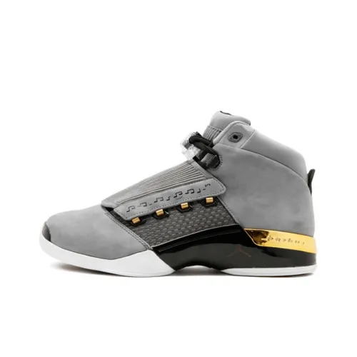 Jordan Air Джордан 17 Ретро Trophy Room Shock Absorbers Slip-Resistant MID Топ Винтажные баскетбольные кроссовки Мужской Серый