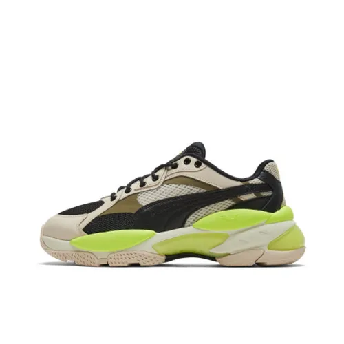 PUMA LQDCELL Низкие Кроссовки для Тренировок Унисекс Бежево-Желтые