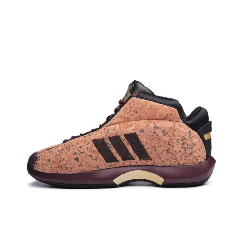 Adidas Crazy 1 Винтажные баскетбольные кроссовки Low Топ Унисекс
