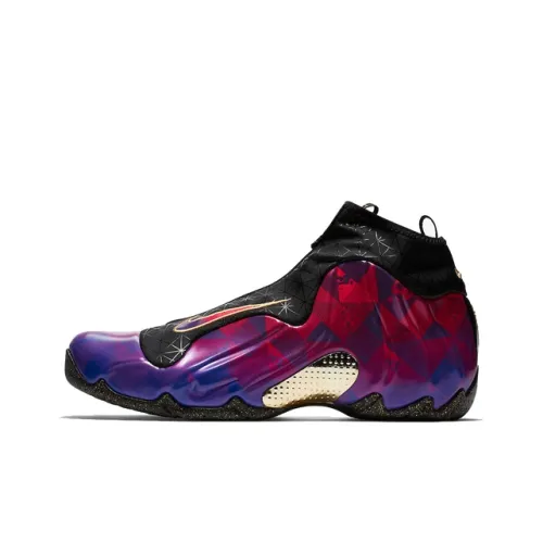 Nike Air Flightposite 2019 CNY MID Топ Винтажные баскетбольные кроссовки Унисекс Фиолетовый градиент
