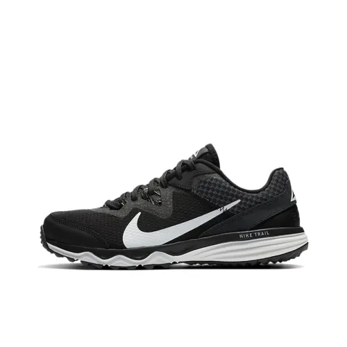 Nike Juniper Trail амортизирующие кроссовки с низким верхом противоскользящие женские черно-белые