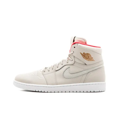 Jordan Air Jordan 1 High Nouv Non Slip Легкий High Топ Винтажные баскетбольные кроссовки Мужской Белый и красный