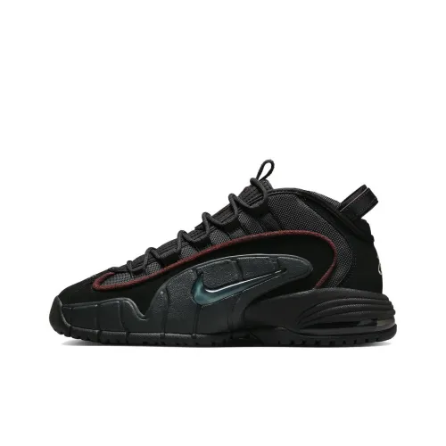 Nike Air Max Penny 1 'Выцветший Ель' MID Топ Винтажные баскетбольные кроссовки Мужской Черный
