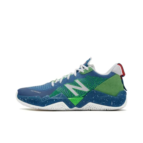 New Balance NB 2WXY 1 Low MID Топ Винтажные Баскетбольные Кроссовки Мужские Синие Зеленые