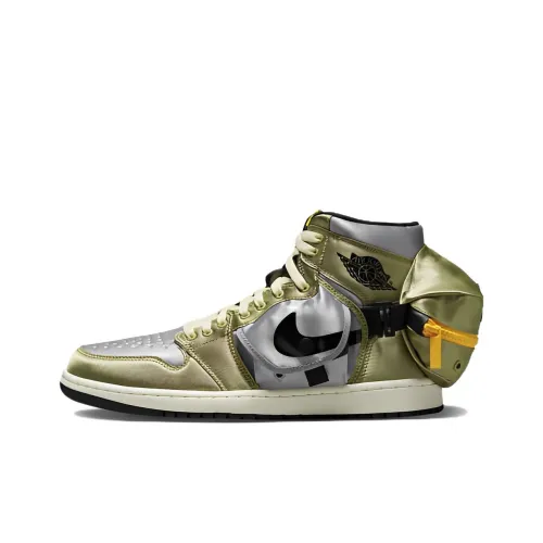 Jordan Air Jordan 1 Винтажные баскетбольные кроссовки High Топ Мужские