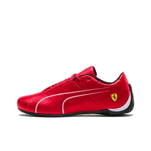 PUMA Scuderia Ferrari Future Cat Ultra Low Тренировочные Кроссовки Унисекс Черные Красные
