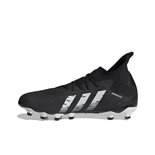 Adidas Predator Freak .3 MG MULTI Ground Искусственный Шипы Амортизаторы Slip-resistant Футбольные бутсы Мужской Черный Белый