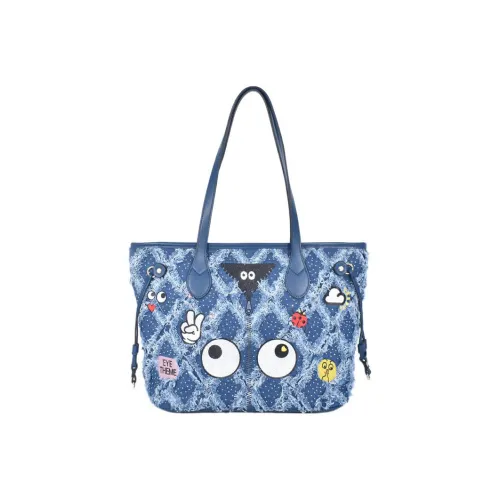 EYE THEME ПУ (полиуретан) Сумка Сумка через плечо Женская Синяя Розовая