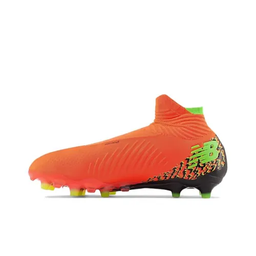 New Balance совместный бренд Tekela V4 FG Твердый грунт Искусственный шип Естественная трава Футбольные бутсы Мужской Апельсин