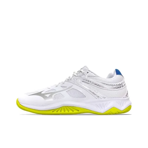 Mizuno Thunder Blade 2 Low Топ Бадминтон Обувь Унисекс Белый