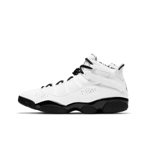 JORDAN Air Jordan 6 Кольца Винтажные баскетбольные кроссовки MID Топ Мужской