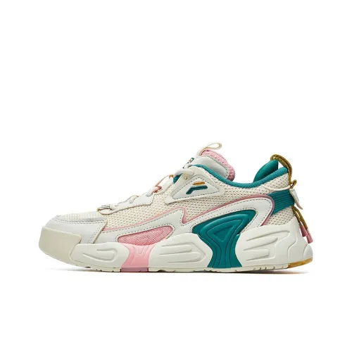 FILA Swarm Swirl Винтажные баскетбольные кроссовки Low Топ Женские