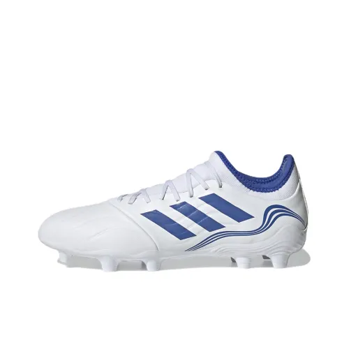 Adidas Copa Sense.3 MG MULTI Ground Искусственный Шипы Противоскользящие Устойчивые к Износу Футбольные бутсы Мужские Белый Синий