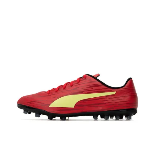 PUMA Rapido 3 MG MULTI Ground Футбольные бутсы Мужские Красный Желтый