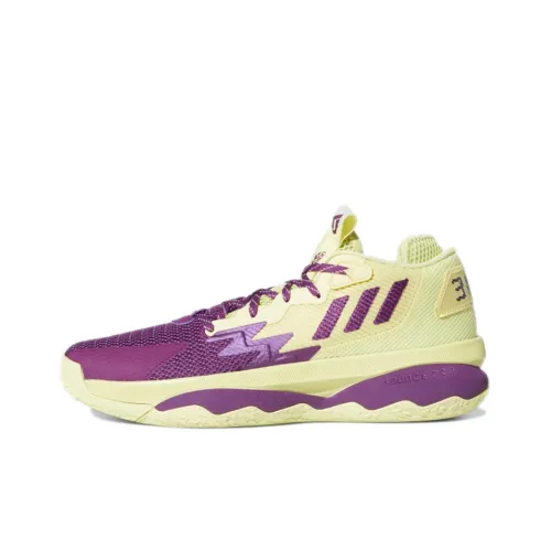 Adidas DAME 8 Винтажные баскетбольные кроссовки с низким верхом Унисекс
