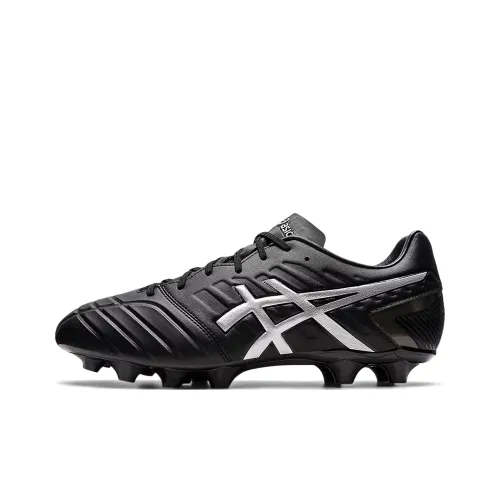 Asics Ds Light Club Устойчивые к истиранию Дышащие Футбольные бутсы Черно-белые