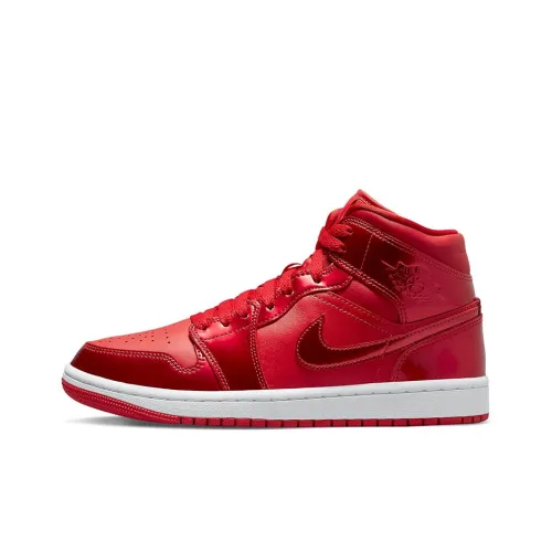 JORDAN Air Jordan 1 Винтажные баскетбольные кроссовки MID Топ Женские