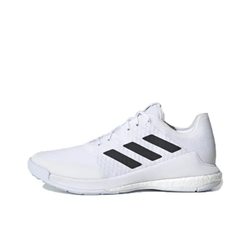 Adidas Crazyflight Tokyo Дышащие Низкие Кроссовки для Тренировок Женские Белые Черные