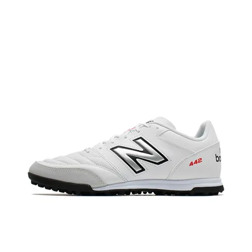 New Balance 442 V2 Team TF Шипы Устойчивые к абразиву Футбольные бутсы Унисекс Белый