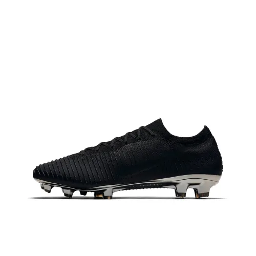Nike Mercurial Ultra Flyknit Vapor FG Твердый грунт Противоскользящие Устойчивые к истиранию Футбольные бутсы Мужские