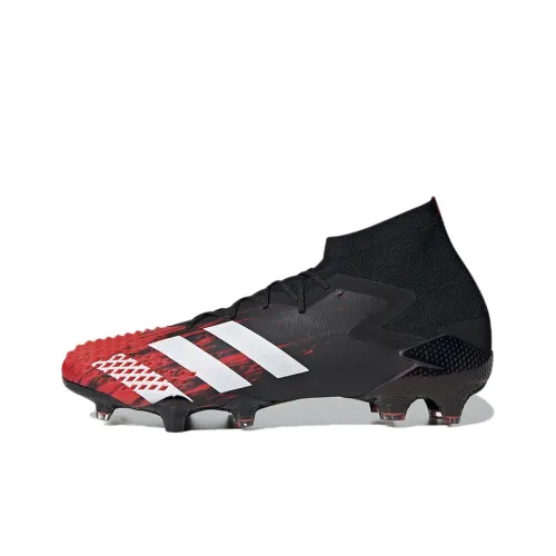 Adidas Predator Mutator 20,1 AG Искусственная трава Устойчивая к истиранию Футбольные бутсы Унисекс Черный Красный