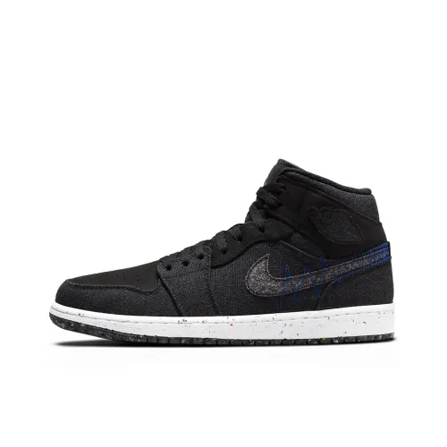 Jordan Air Jordan 1 Винтажные баскетбольные кроссовки MID Топ Мужские