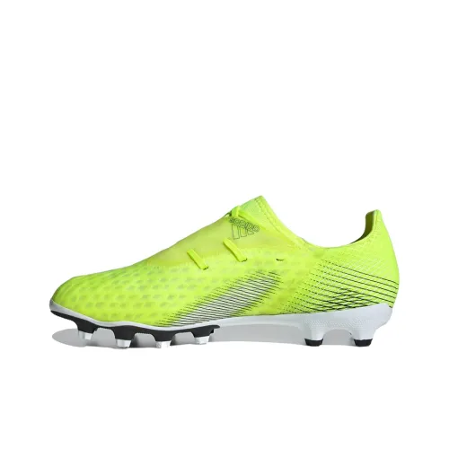 Adidas ULT AG Искусственная трава HG Твердый Ground Slip-resistant Футбольные бутсы Мужской Зеленый Черный